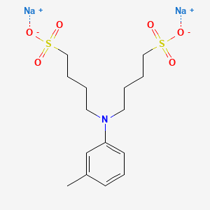 4,4'-(4,5,6,7-Tetrabromo-1,1-dioxido-3H-2,1-benzoxathiole-3,3-diyl)bis(2-iodo-6-nitrophenol)