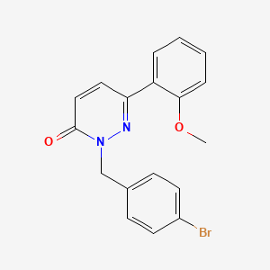 2-(4-bromobenzyl)-6-(2-methoxyphenyl)pyridazin-3(2H)-one