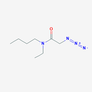 molecular formula C8H16N4O B1488152 2-azido-N-butyl-N-ethylacetamide CAS No. 1553681-03-0