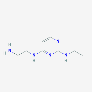 N4-(2-aminoethyl)-N2-ethylpyrimidine-2,4-diamine