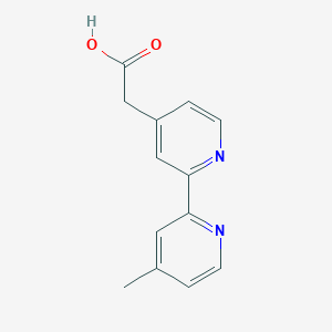 Methyl 4'-methyl-2,2'-bipyridine-4-acetate