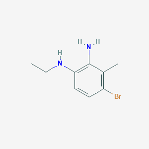 4-bromo-N1-ethyl-3-methylbenzene-1,2-diamine