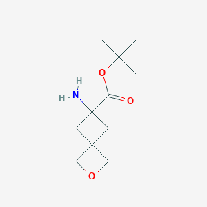 Tert-butyl 6-amino-2-oxaspiro[3.3]heptane-6-carboxylate