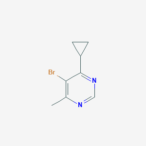 5-Bromo-4-cyclopropyl-6-methylpyrimidine