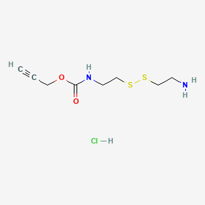 molecular formula C8H15ClN2O2S2 B14881603 Poc-Cystamine hydrochloride 