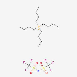 Bis(trifluoromethylsulfonyl)azanide;tetrabutylphosphanium