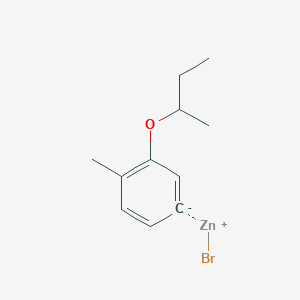 (3-sec-Butyloxy-4-methylphenyl)Zinc bromide