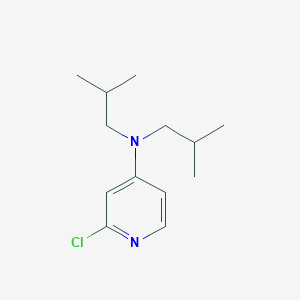 molecular formula C13H21ClN2 B1488162 2-chloro-N,N-diisobutylpyridin-4-amine CAS No. 1596034-34-2