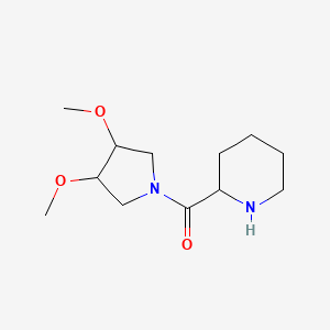 (3,4-Dimethoxypyrrolidin-1-yl)(piperidin-2-yl)methanone