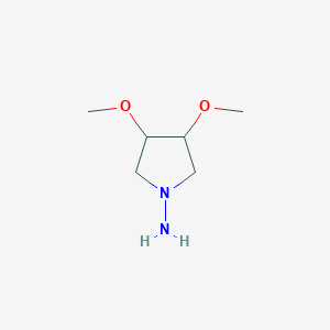 3,4-Dimethoxypyrrolidin-1-amine