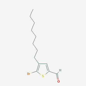 5-Bromo-4-octylthiophene-2-carbaldehyde