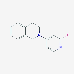 2-(2-Fluoropyridin-4-yl)-1,2,3,4-tetrahydroisoquinoline