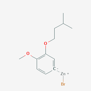 4-Methoxy-3-i-pentyloxyphenylZinc bromide