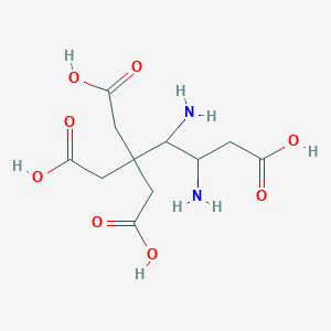 4,5-Diamino-3,3-bis(carboxymethyl)heptanedioic acid