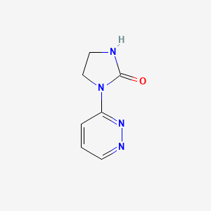 1-(Pyridazin-3-yl)imidazolidin-2-one