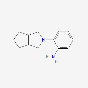 2-{Octahydrocyclopenta[c]pyrrol-2-yl}aniline