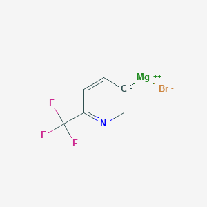 (6-(Trifluoromethyl)pyridin-3-yl)magnesium bromide