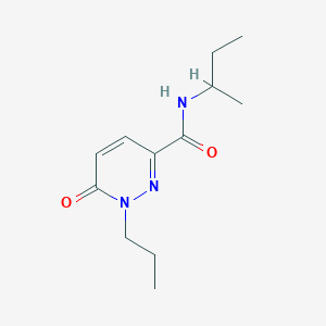 N-(sec-butyl)-6-oxo-1-propyl-1,6-dihydropyridazine-3-carboxamide