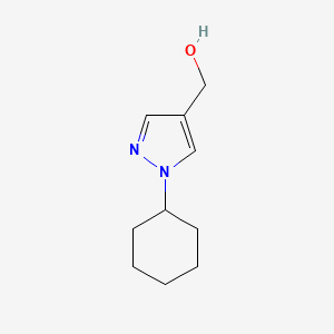 (1-cyclohexyl-1H-pyrazol-4-yl)methanol
