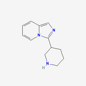 3-(Piperidin-3-yl)imidazo[1,5-a]pyridine