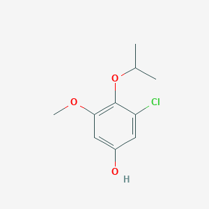 3-Chloro-4-isopropoxy-5-methoxyphenol