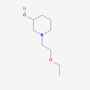1-(2-Ethoxyethyl)piperidin-3-ol