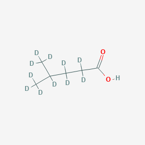 molecular formula C6H12O2 B1488202 4-Methylpentanoic-D11 acid CAS No. 344298-98-2