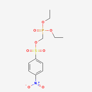 (Diethoxyphosphoryl)methyl 4-nitrobenzenesulfonate