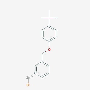 3-(4-t-Butylphenoxymethyl)phenylZinc bromide