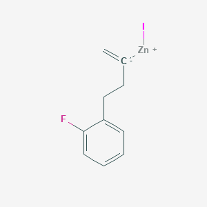 4-(2-Fluorophenyl)-2-butenylzinc iodide