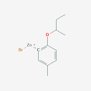 (2-sec-Butyloxy-5-methylphenyl)Zinc bromide