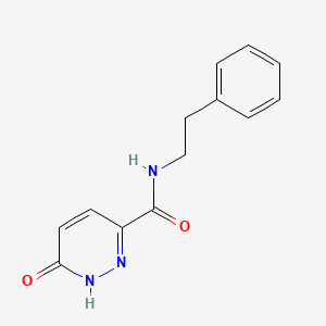 6-oxo-N-phenethyl-1,6-dihydropyridazine-3-carboxamide