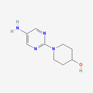 1-(5-Aminopyrimidin-2-yl)piperidin-4-ol