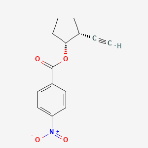 Rel-(1R,2R)-2-ethynylcyclopentyl 4-nitrobenzoate