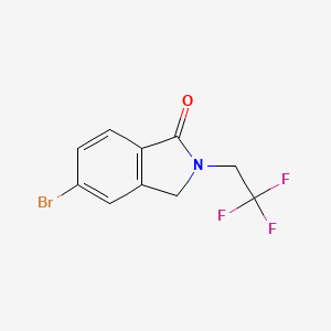 5-Bromo-2-(2,2,2-trifluoroethyl)-2,3-dihydro-1H-isoindol-1-one