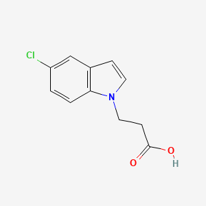 3-(5-chloro-1H-indol-1-yl)propanoic acid