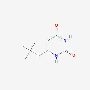 molecular formula C9H14N2O2 B1488243 6-neopentylpyrimidine-2,4(1H,3H)-dione CAS No. 2098118-18-2