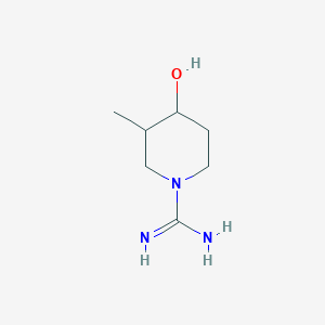 4-Hydroxy-3-methylpiperidine-1-carboximidamide