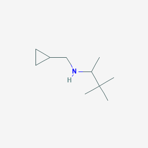(Cyclopropylmethyl)(3,3-dimethylbutan-2-yl)amine