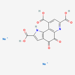 molecular formula C14H6N2Na2O8 B14882542 Pyrroloquinoline quinone disodium salt 