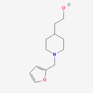 2-(1-(Furan-2-ylmethyl)piperidin-4-yl)ethan-1-ol