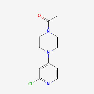 1-(4-(2-Chloropyridin-4-yl)piperazin-1-yl)ethan-1-one