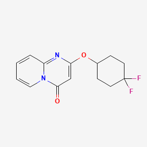 2-((4,4-Difluorocyclohexyl)oxy)-4H-pyrido[1,2-a]pyrimidin-4-one