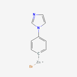 4-(1H-ImidaZol-1-yl)phenylZinc bromide