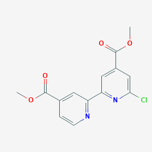 Dimethyl 6-chloro-2,2'-bipyridine-4,4'-dicarboxylate