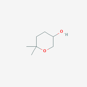 6,6-Dimethyltetrahydropyran-3-ol