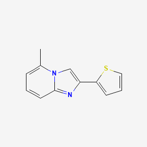 5-Methyl-2-(thiophen-2-yl)imidazo[1,2-a]pyridine