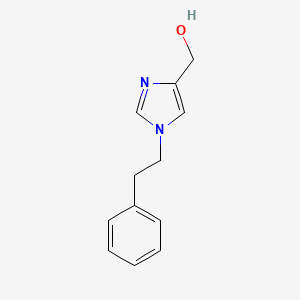 (1-phenethyl-1H-imidazol-4-yl)methanol