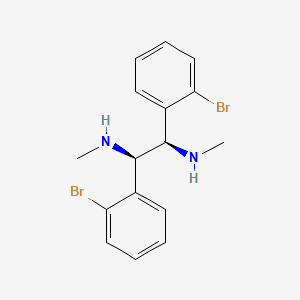 (1R,2R)-1,2-Bis(2-bromophenyl)-N1,N2-dimethylethane-1,2-diamine