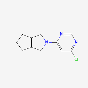 4-Chloro-6-{octahydrocyclopenta[c]pyrrol-2-yl}pyrimidine